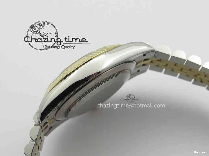 MiroTime 0304 DateJust II 41mm SS YG BP Maker Best Edition White Diam Dial On Jubilee Bracelet A ModernLook 3663